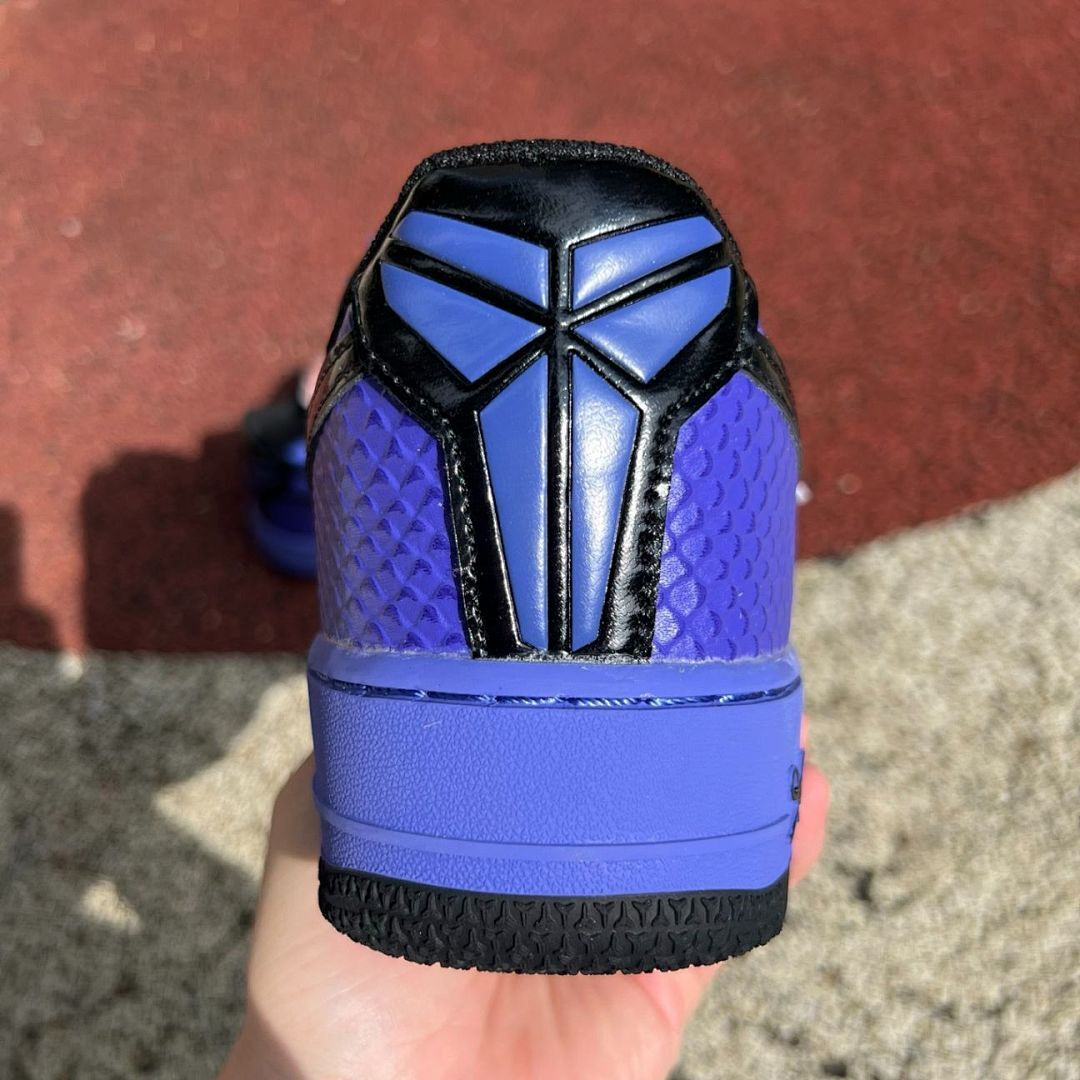 Nike Air Force 1 Low Kobe Bryant Court Purple Black CW3918-500 - Image 8