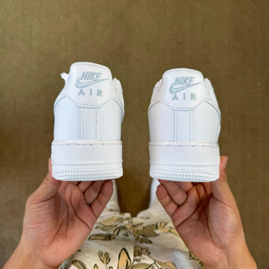 Nike Air Force 1 '07 LX White Metallic Silver Football Grey DV0788-100 - Image 6