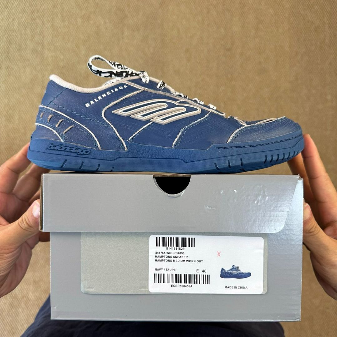 Balenciaga 3XL Skate Sneaker Blue 775266WCRG34812 - Image 3