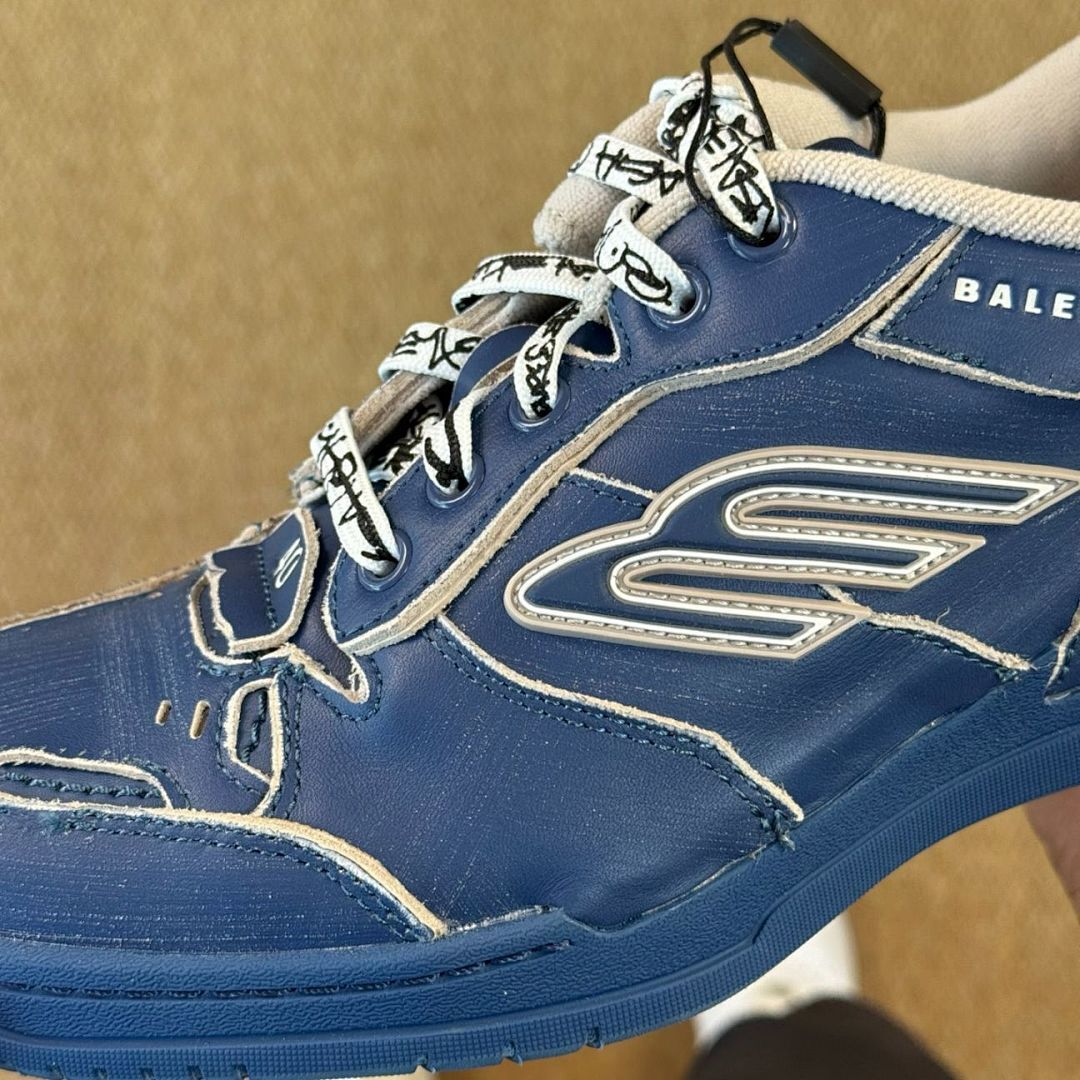 Balenciaga 3XL Skate Sneaker Blue 775266WCRG34812 - Image 5