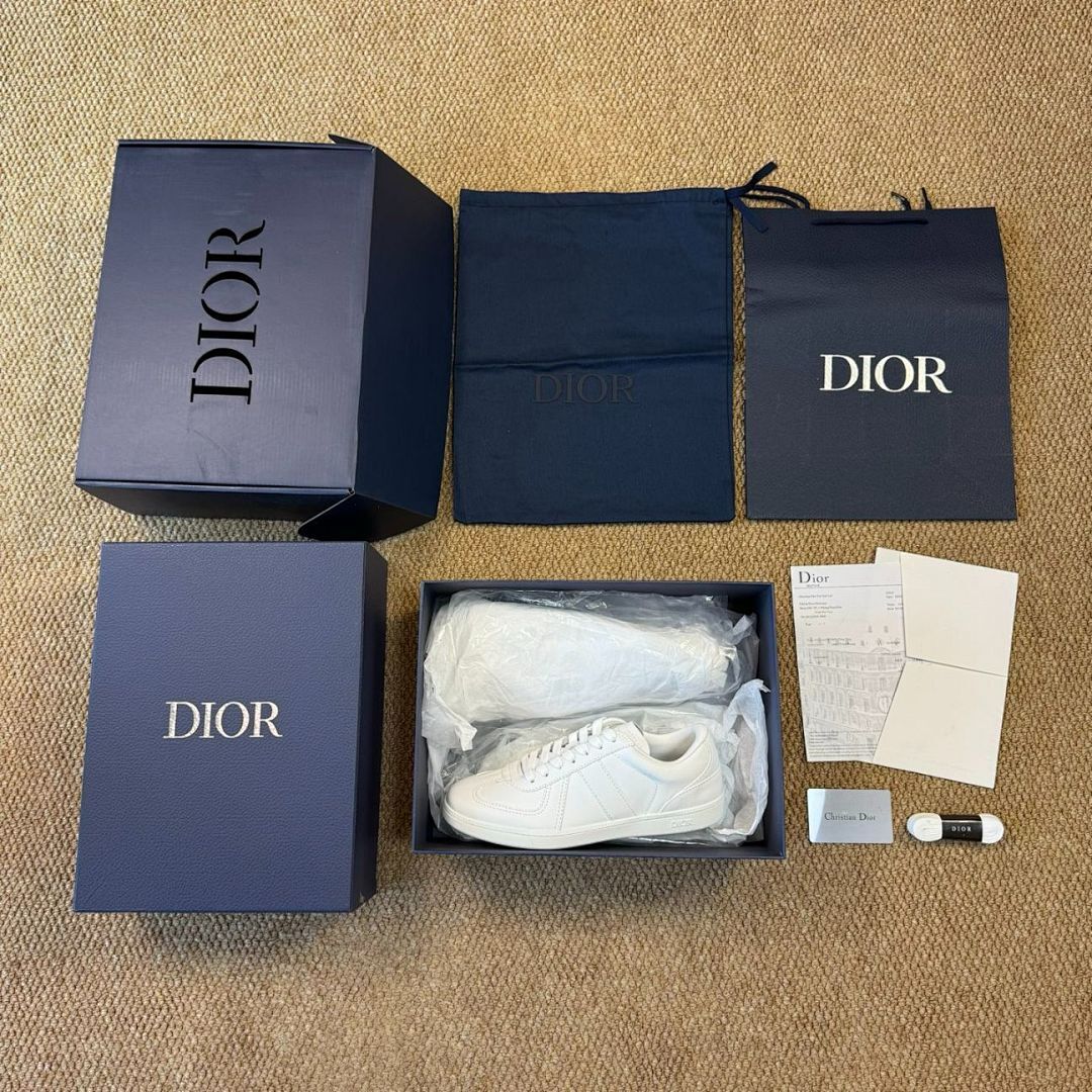 Dior B101 Sneaker White Calfskin 3SN272ZPM_H060 - Image 3