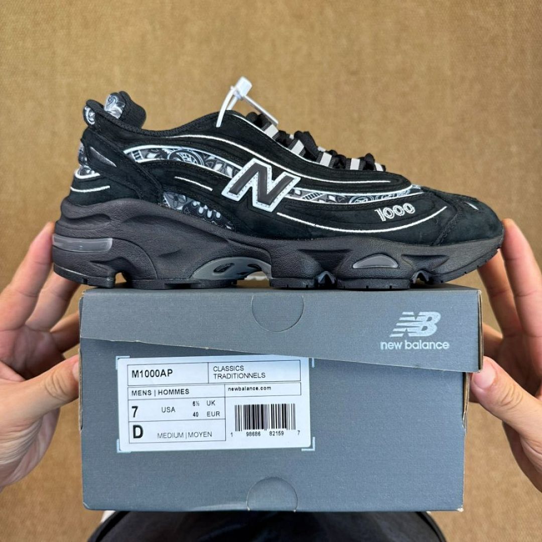 Joe Freshgoods x New Balance 1000 'Black Ice' M1000JG1 - Image 3