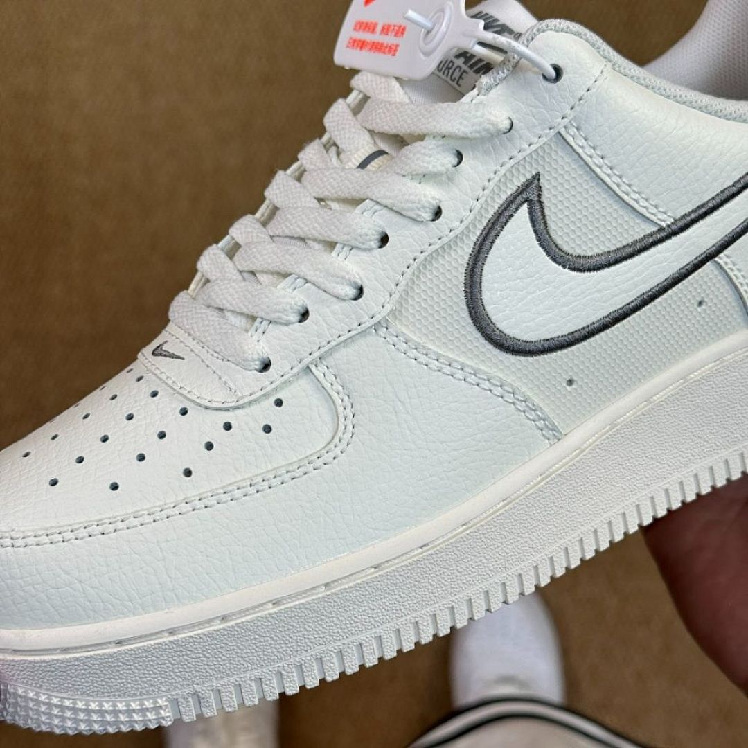 Nike Air Force 1 '07 White Wolf Grey CV1724-100 - Image 4