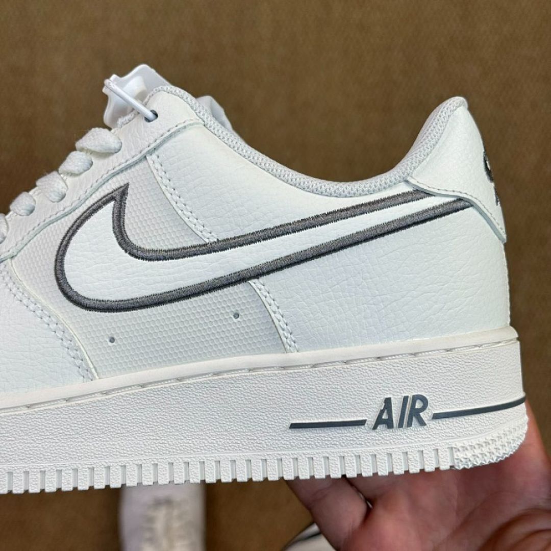 Nike Air Force 1 '07 White Wolf Grey CV1724-100 - Image 5