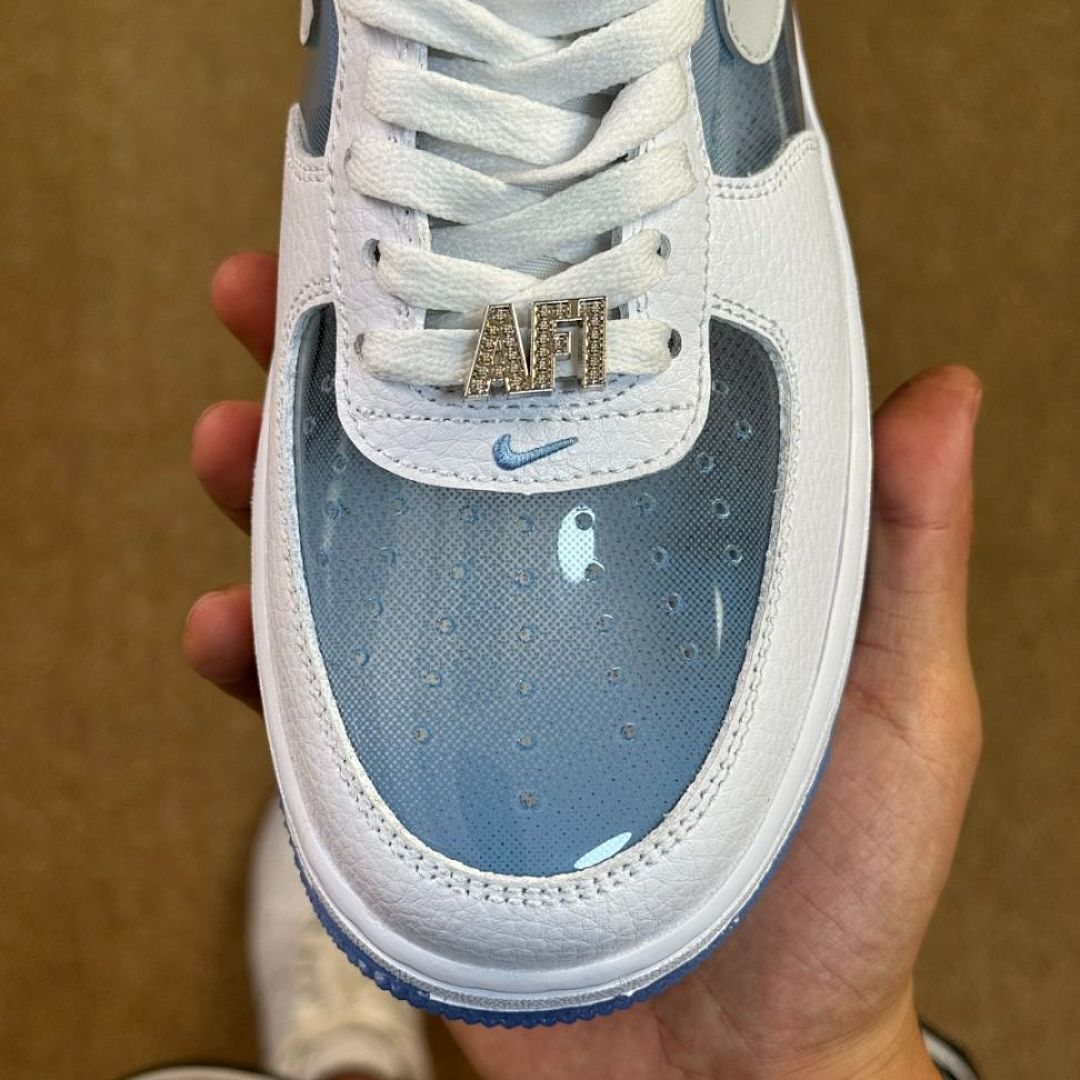 Nike Air Force 1 React White Light Bone CW7570-100 - Image 3