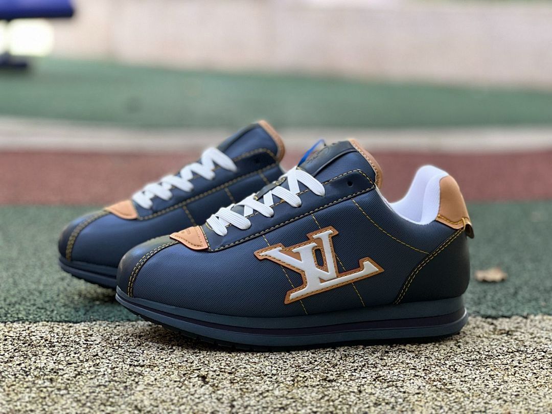 Louis Vuitton LV Runner Tatic Sneaker Navy Brown White