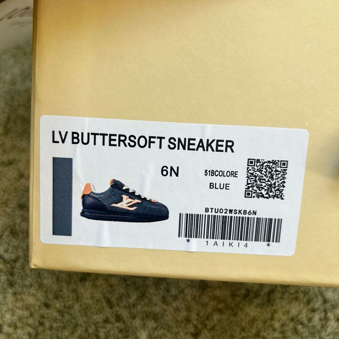 Louis Vuitton LV Runner Tatic Sneaker Navy Brown White - Image 2