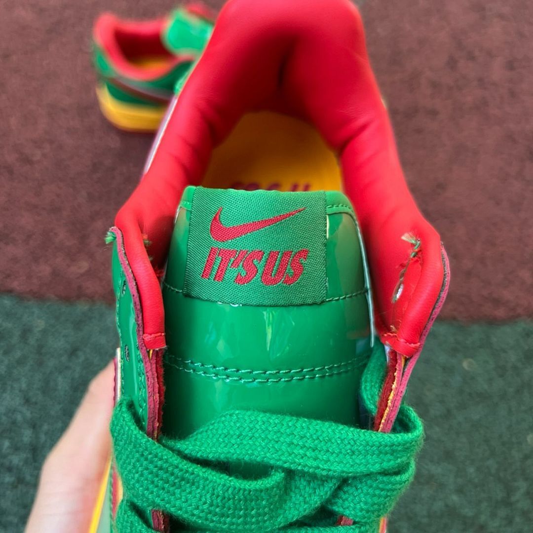 Nike Air Force 1 Low Rasta Bob Marley 'Catch A Fire' - Image 8