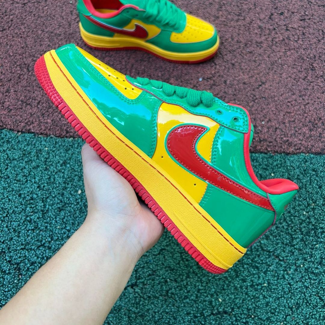 Nike Air Force 1 Low Rasta Bob Marley 'Catch A Fire' - Image 10