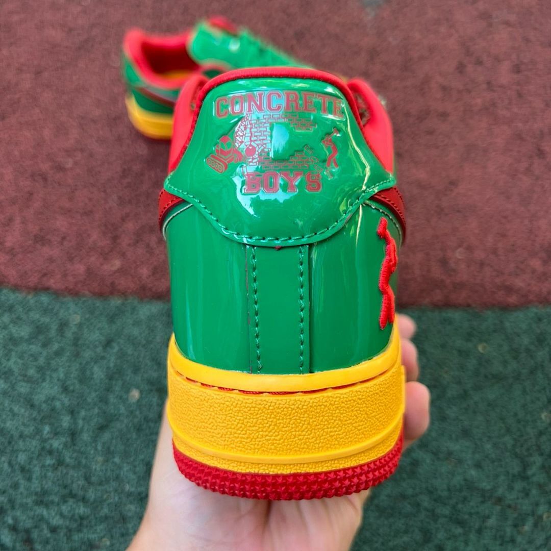 Nike Air Force 1 Low Rasta Bob Marley 'Catch A Fire' - Image 11