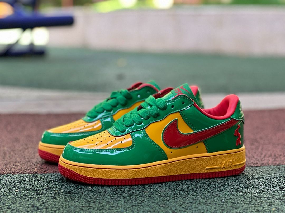 Nike Air Force 1 Low Rasta Bob Marley 'Catch A Fire' - Image 13
