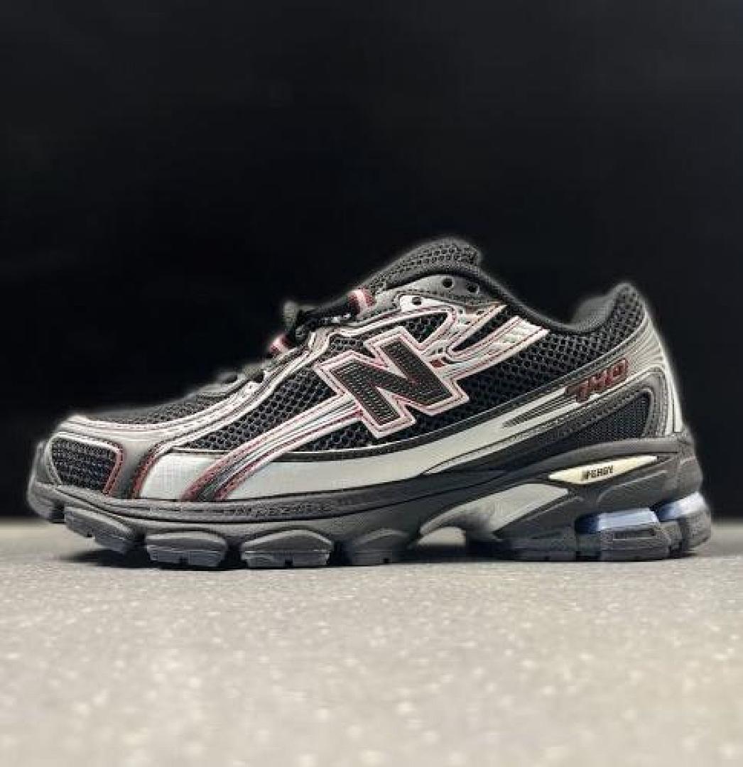 New Balance 1906R M1906RCD Black Metallic Silver Red Sneakers