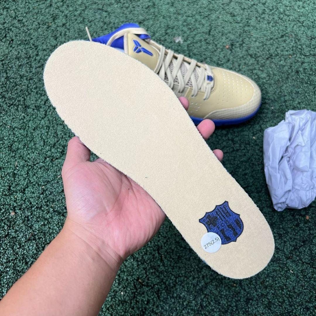 Nike Kobe 6 Protro Cream Royal Blue Black - Image 7