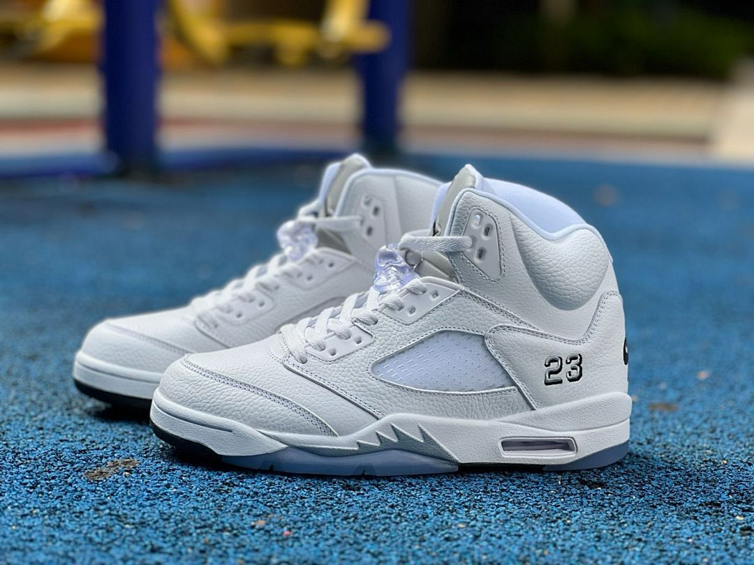 Air Jordan 5 Retro Pure Platinum 136027-130 - Image 10