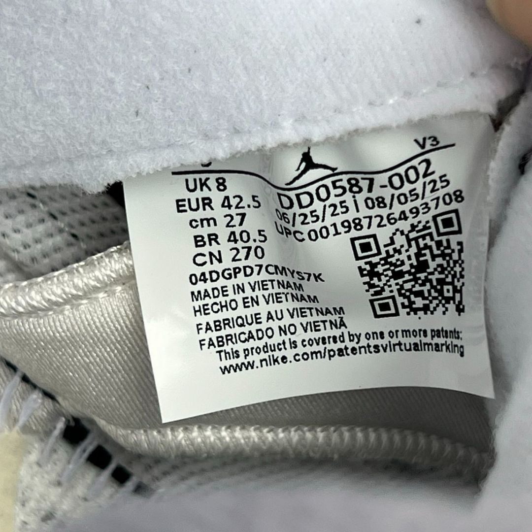 Air Jordan 5 Retro Wolf Grey 136027-005 - Image 3