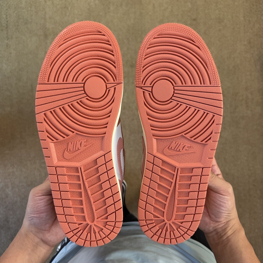 Air Jordan 1 Mid SE Washed Coral FB9892-161 - Image 8