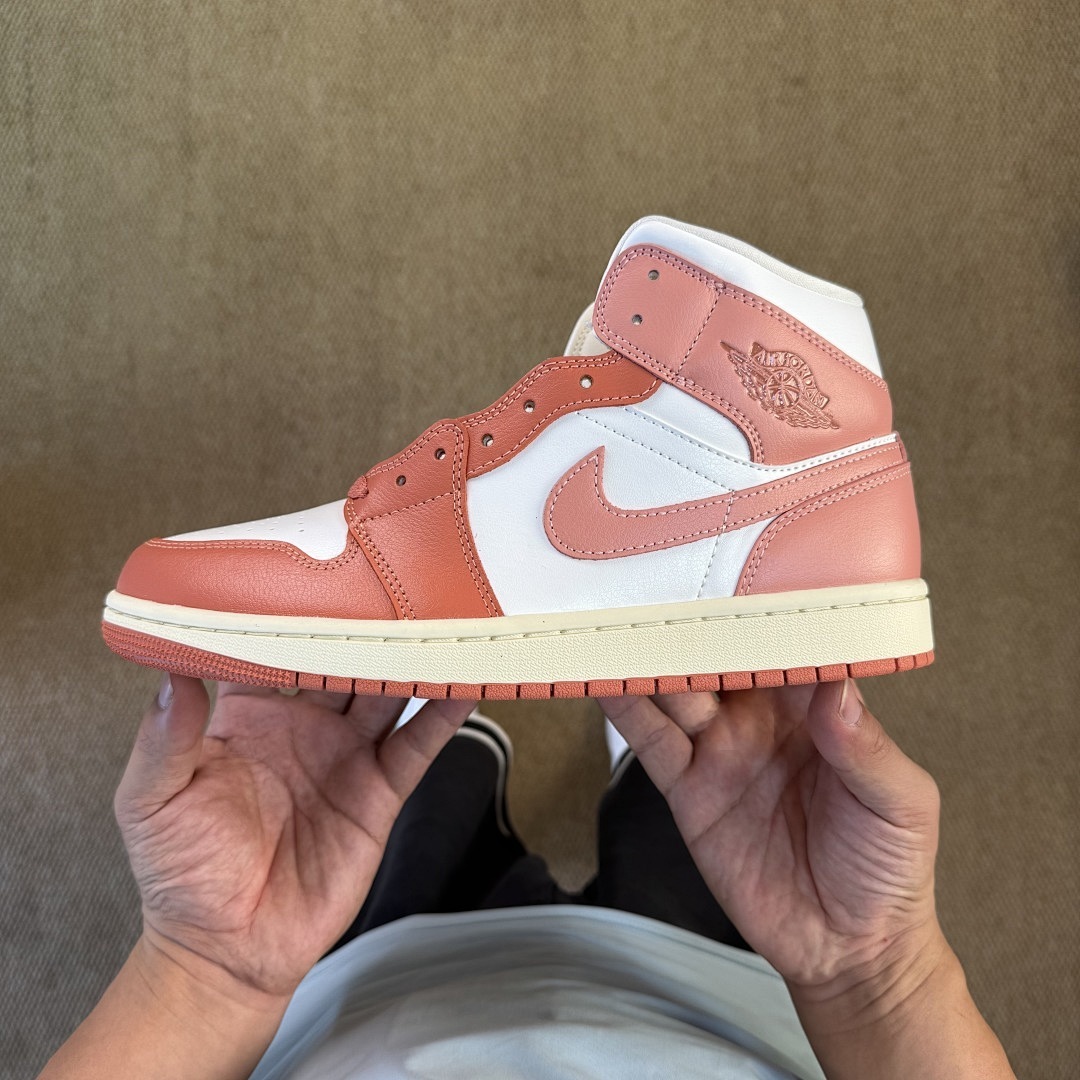Air Jordan 1 Mid SE Washed Coral FB9892-161 - Image 10