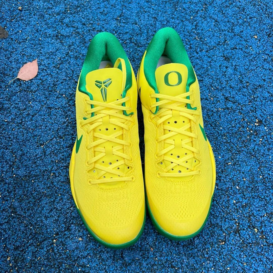 Nike Kobe 8 System 'Brazil' Dynamic Yellow Stadium Green 555035-700 - Image 7