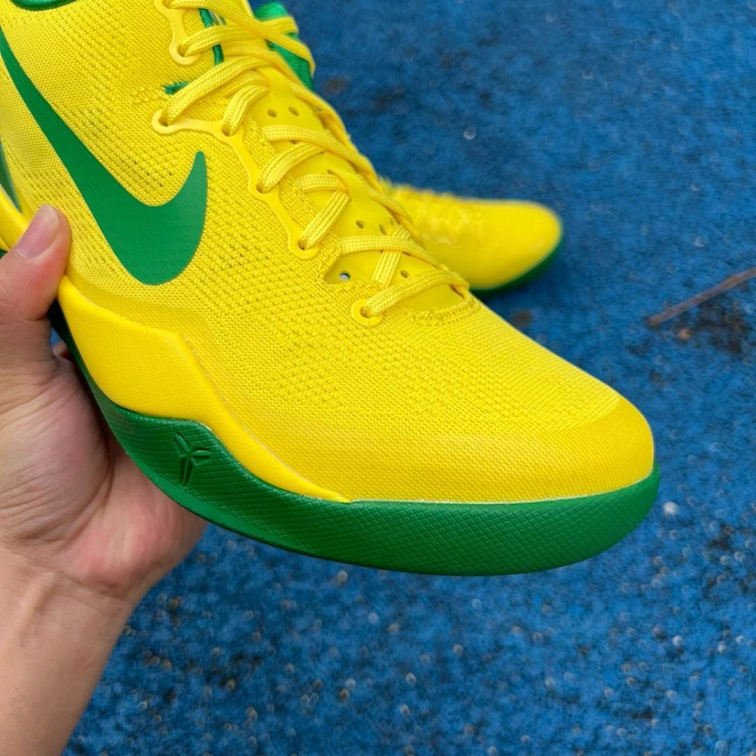 Nike Kobe 8 System 'Brazil' Dynamic Yellow Stadium Green 555035-700 - Image 12
