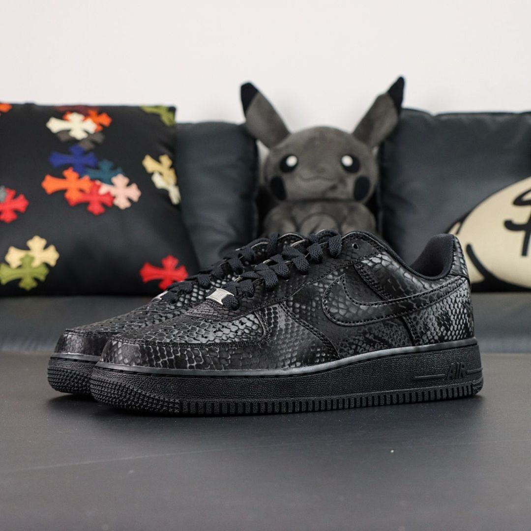 Nike Air Force 1 '07 PRM Black Python 898889-007 - Image 10