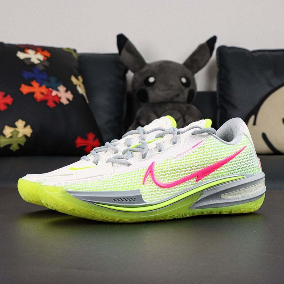 Nike Zoom GT Cut 2 White Volt Pink Blast FB2527-100
