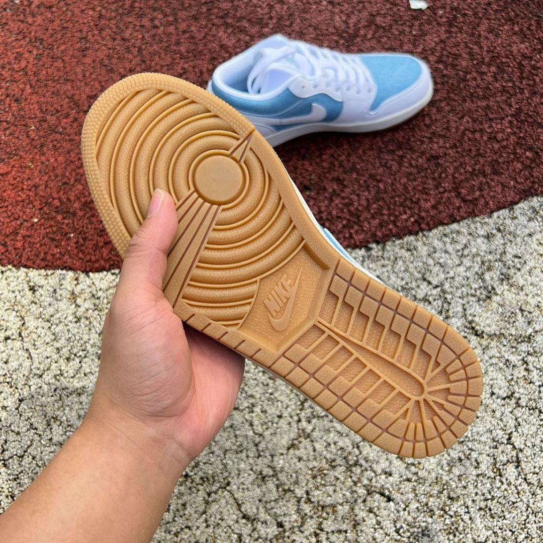 Air Jordan 1 Low SE Washed Denim Light Marine White Gum Yellow DR6970-400 - Image 6