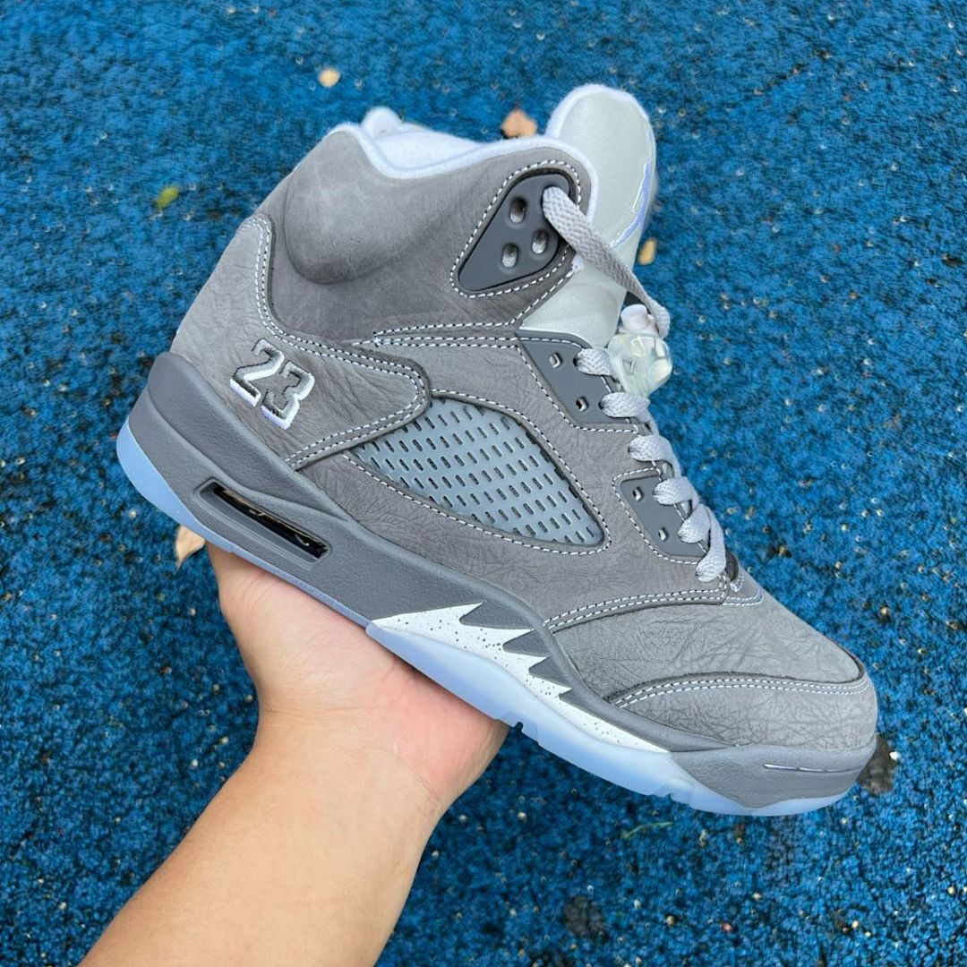 Air Jordan 5 Retro Wolf Grey 136027-005 - Image 9