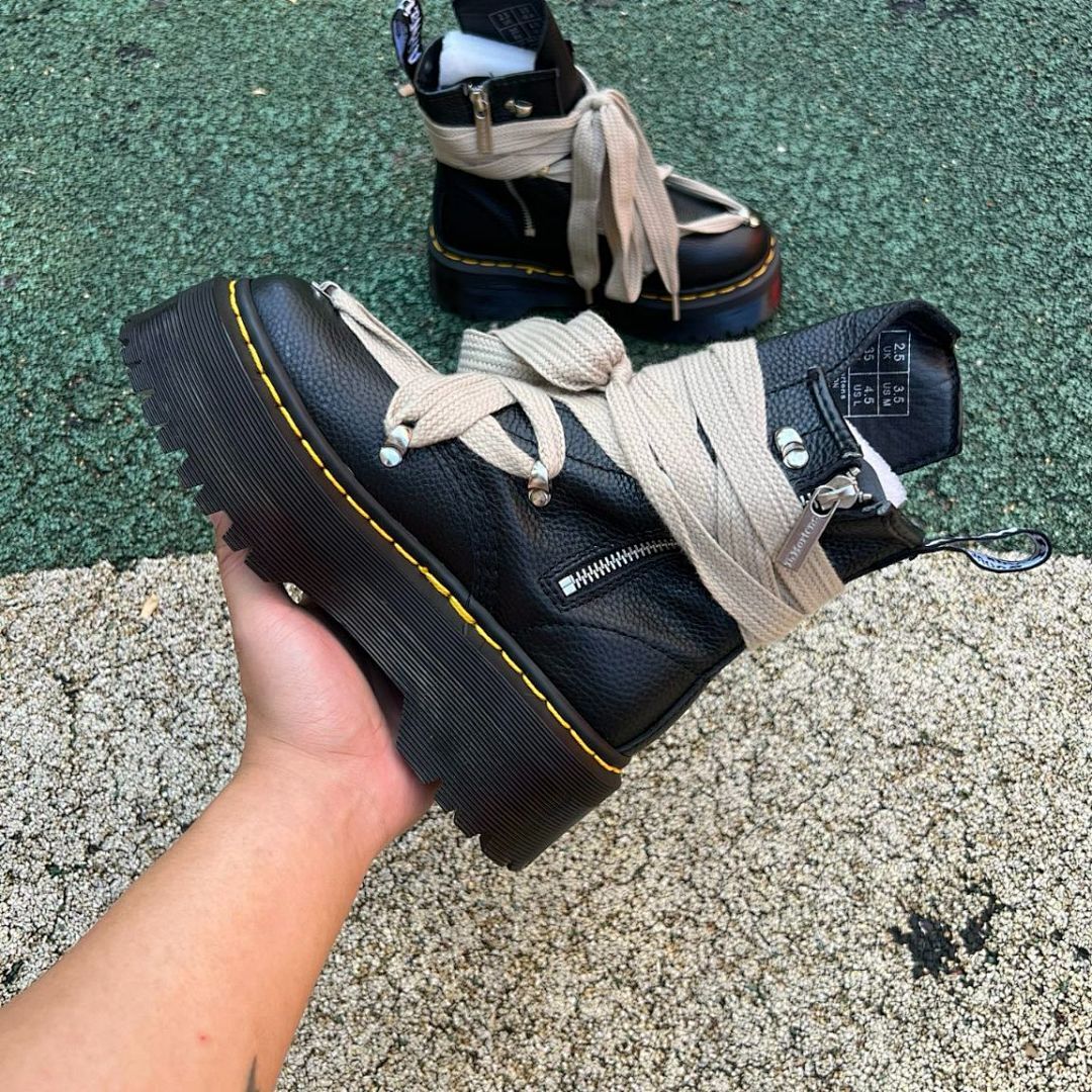 Dr. Martens x Rick Owens 1460 Bex DS Boot DM27772001 Black - Image 7