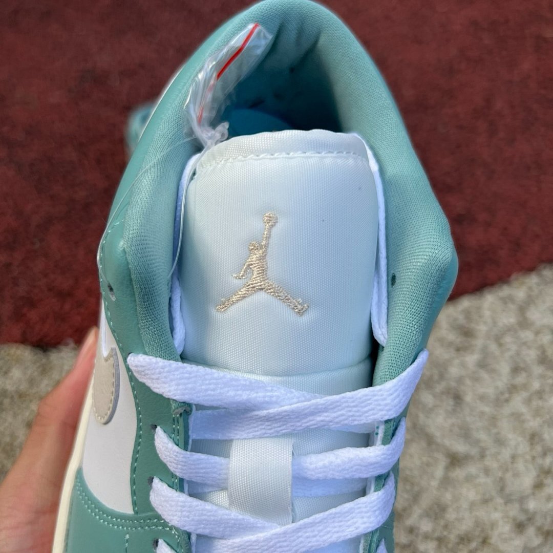 Air Jordan 1 Low 'Vintage Green' DQ8422-300 - Image 5