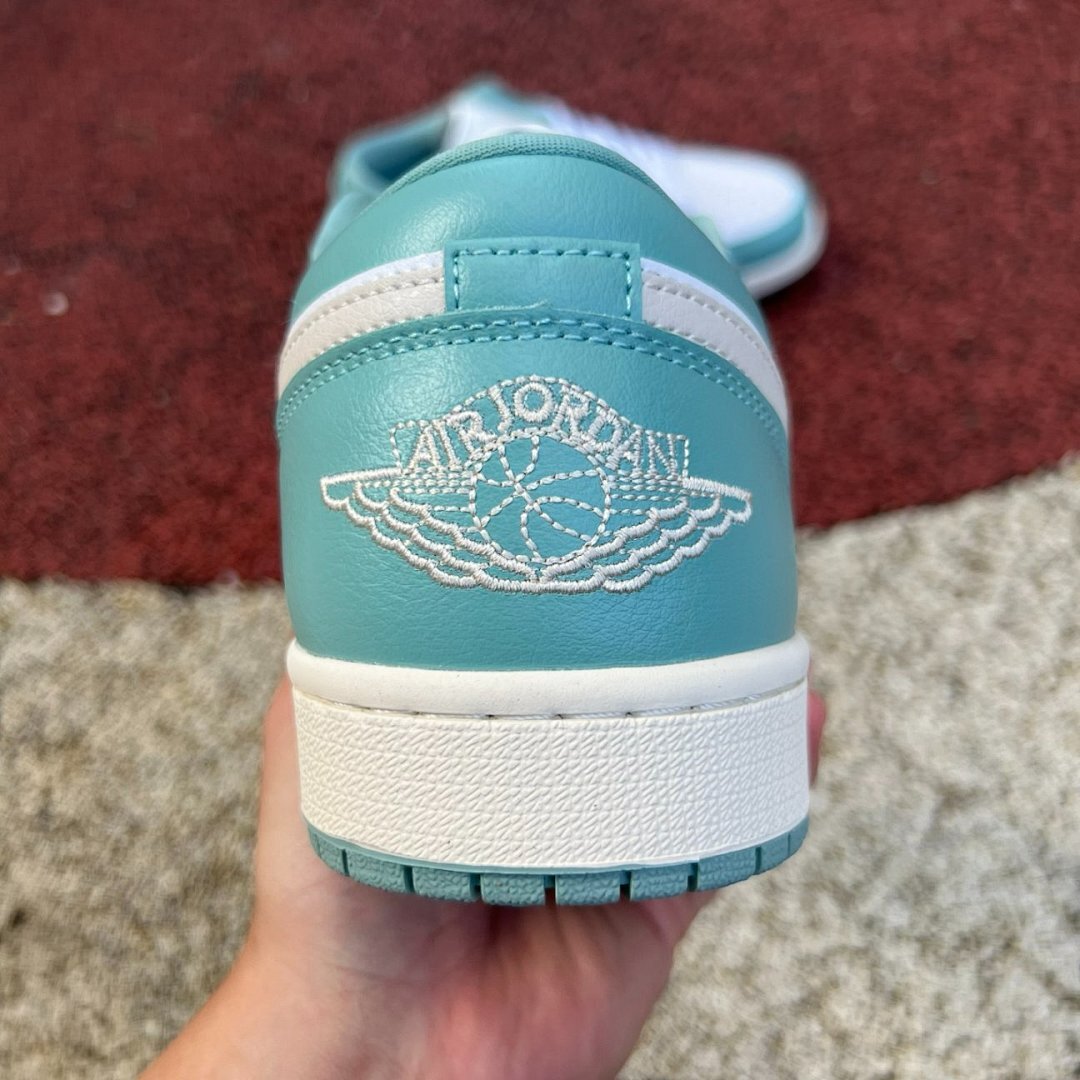 Air Jordan 1 Low 'Vintage Green' DQ8422-300 - Image 8