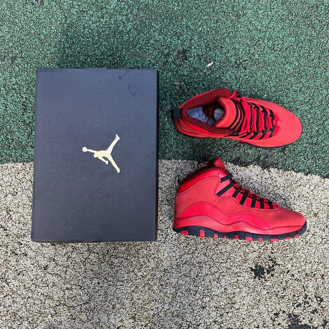 Air Jordan 10 Retro Bulls Over Broadway 705178-601 - Image 8