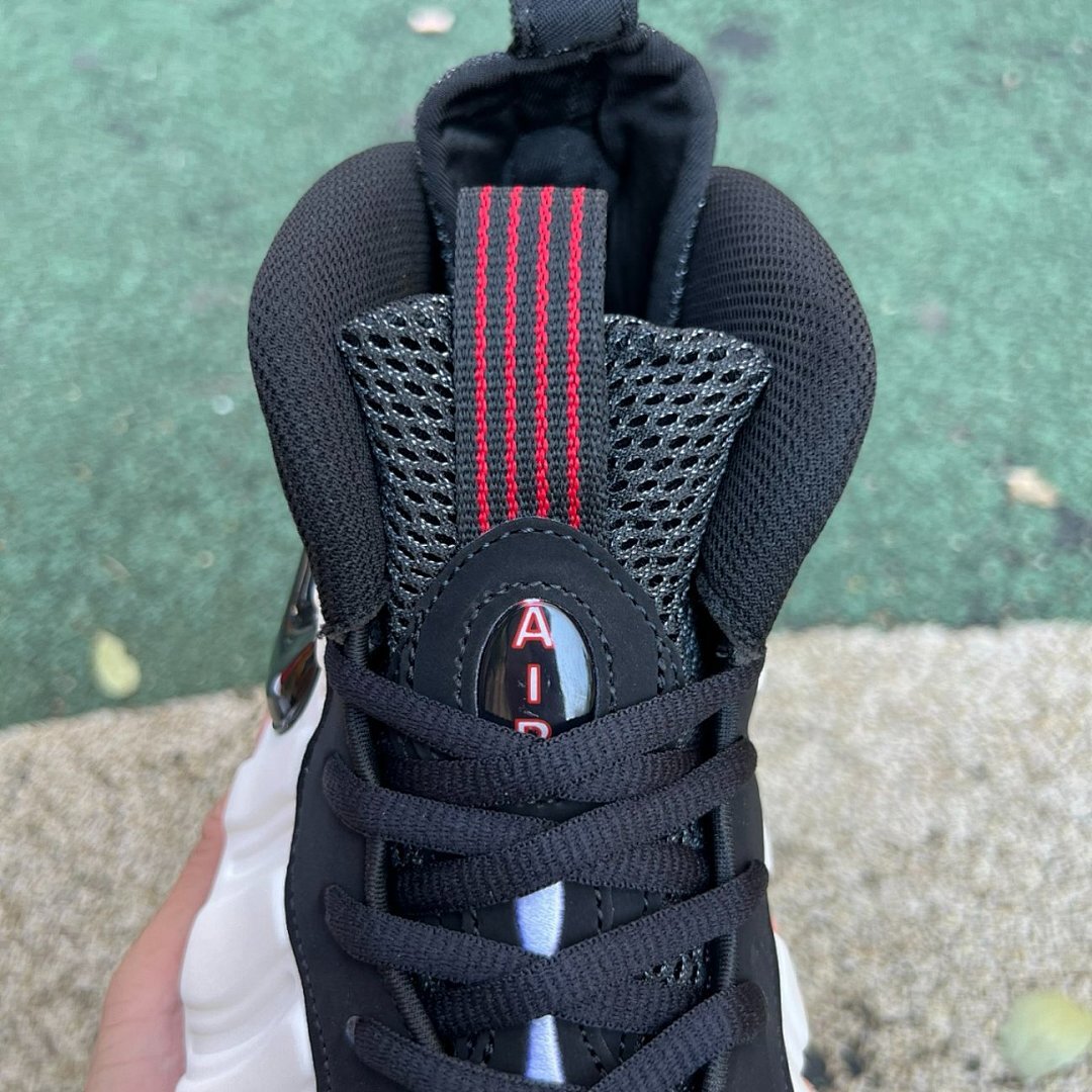 Nike Air Foamposite Pro White Black University Red 624041-103 - Image 5