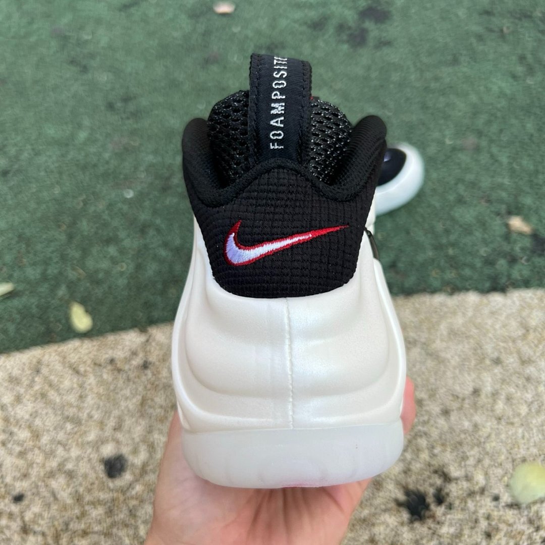 Nike Air Foamposite Pro White Black University Red 624041-103 - Image 9