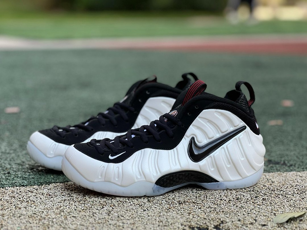 Nike Air Foamposite Pro White Black University Red 624041-103 - Image 11
