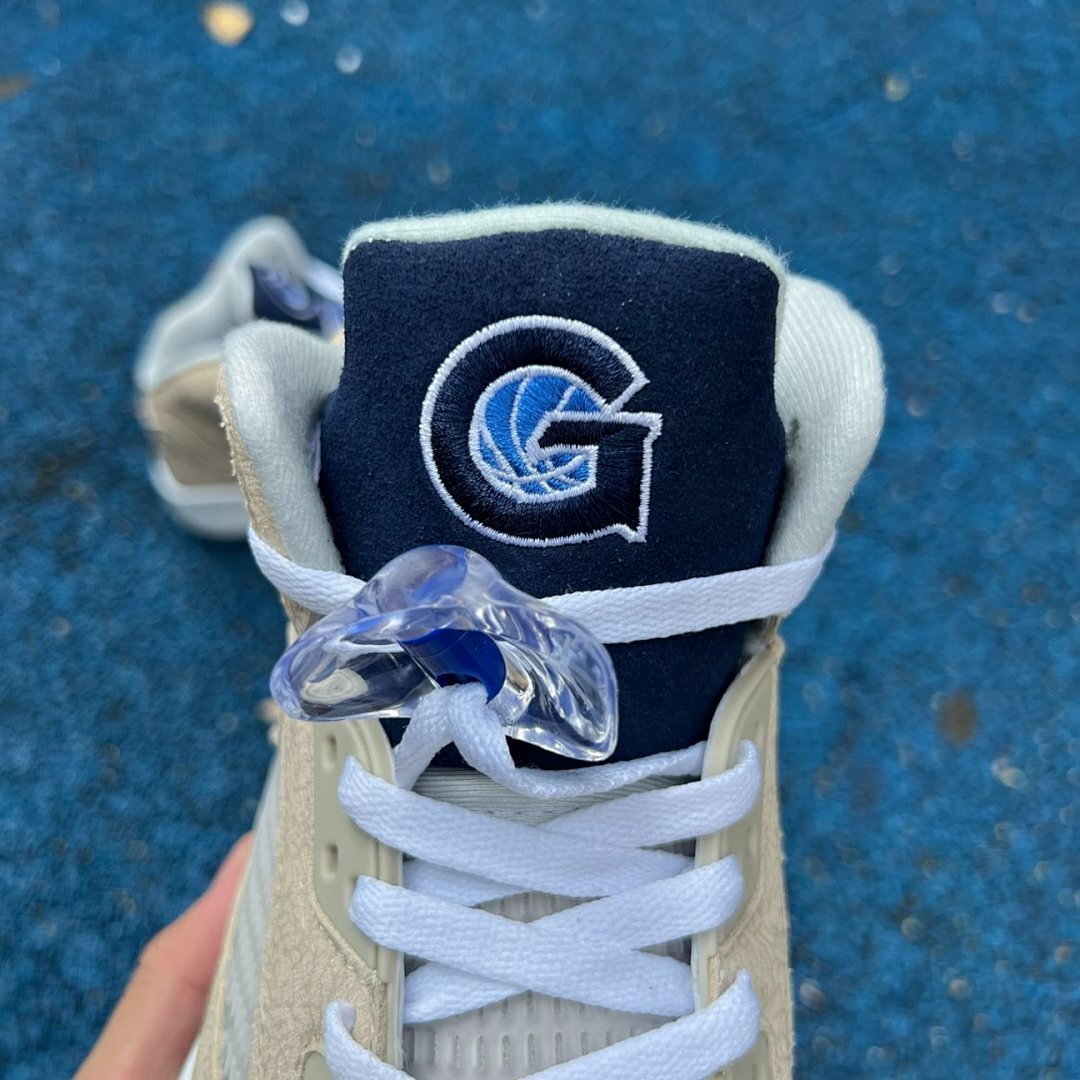 Air Jordan 5 Retro Georgetown Hoyas PE - Image 5