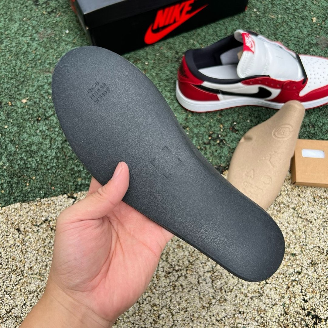 Air Jordan 1 Low Varsity Red 553558-606 - Image 6