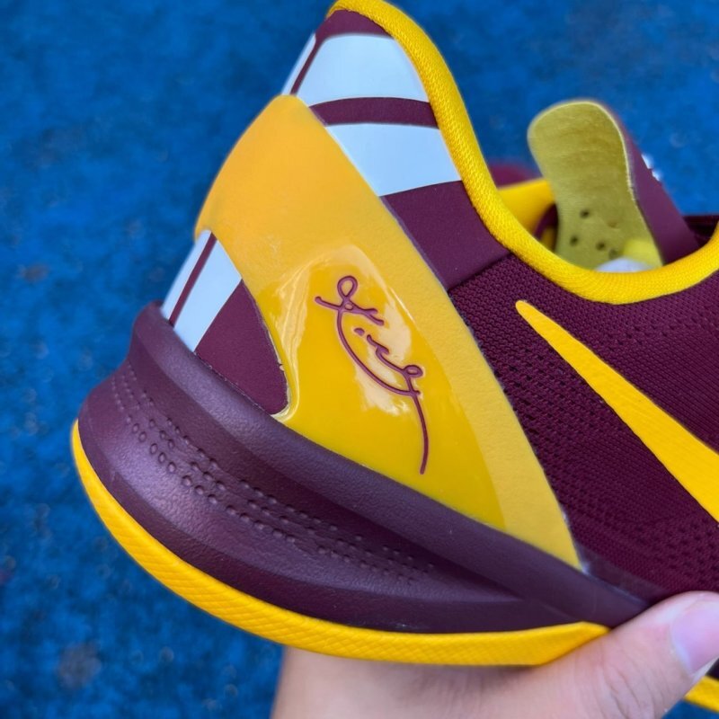 Nike Kobe 8 Team Red University Gold - Image 4