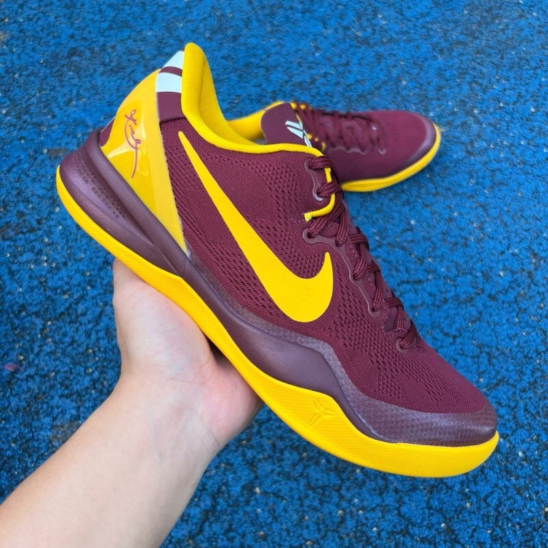 Nike Kobe 8 Team Red University Gold - Image 12