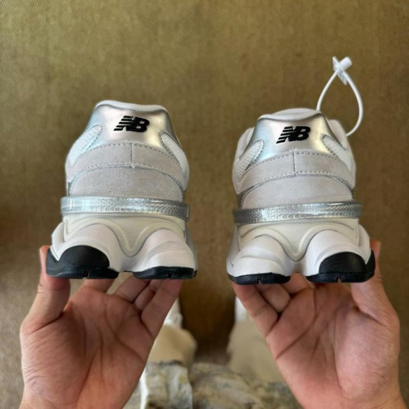 New Balance 9060 White Silver Metallic U9060WSG - Image 7