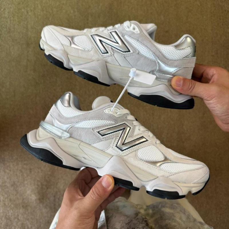 New Balance 9060 White Silver Metallic U9060WSG - Image 9