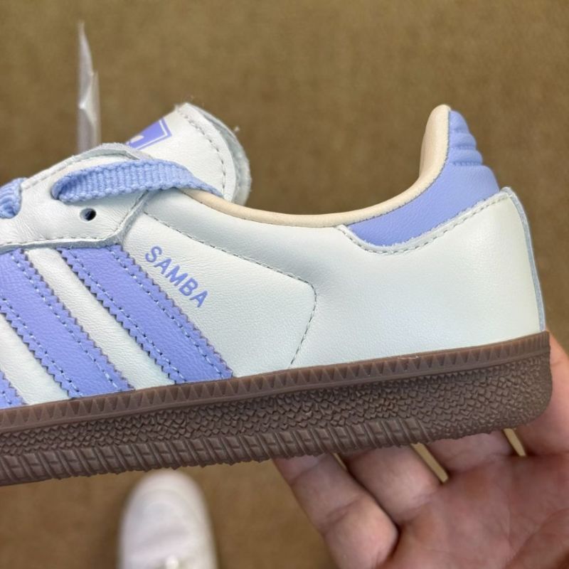 Adidas Samba HQ6646 Cloud White Lilac Gum - Image 6