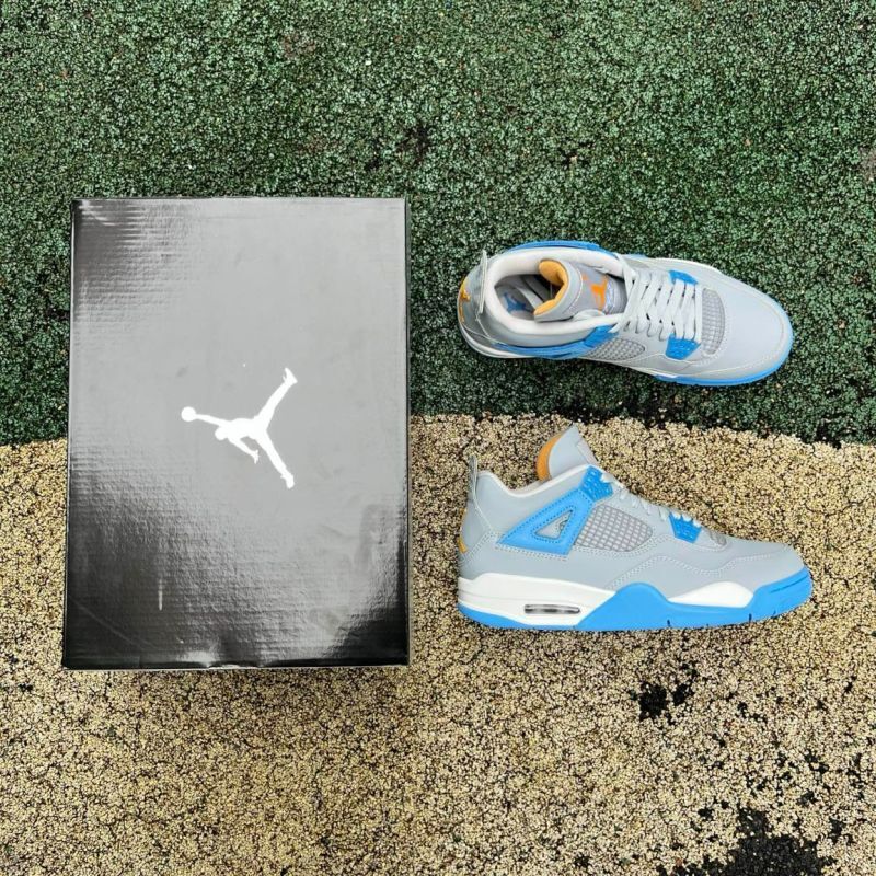 Air Jordan 4 Retro "Cool Grey University Blue" - Image 8