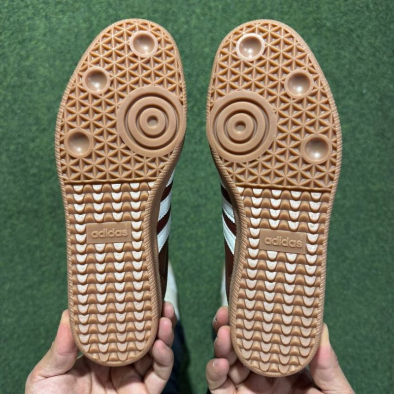 Adidas Samba OG Dark Red Cloud White Gum ID1458 - Image 8