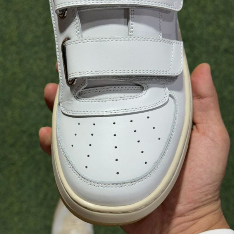 Acne Studios Bolzter Strap Sneakers White - Image 4