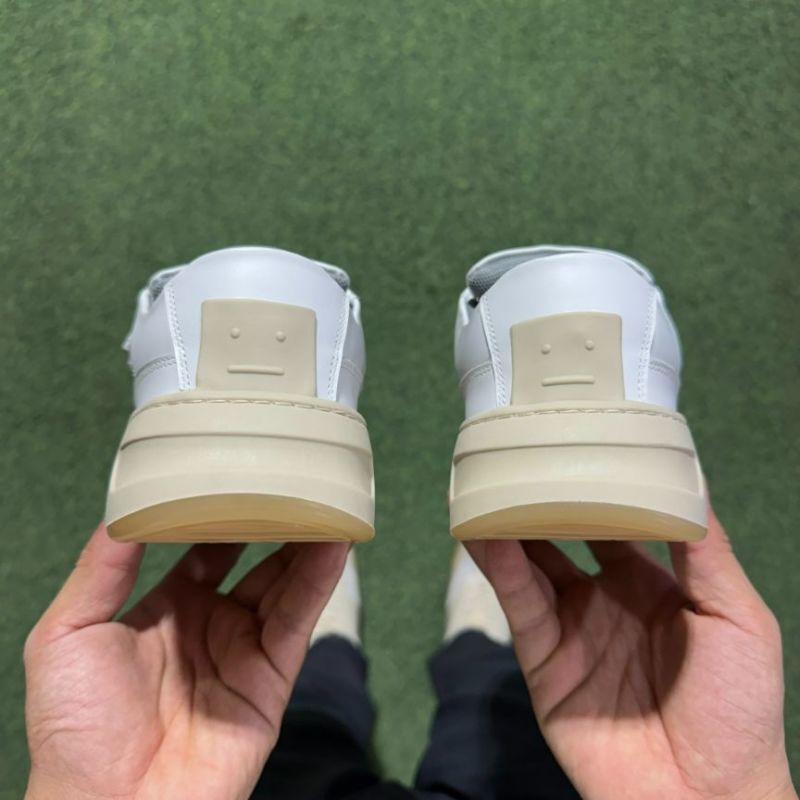 Acne Studios Bolzter Strap Sneakers White - Image 7