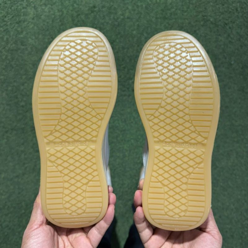 Acne Studios Bolzter Strap Sneakers White - Image 8