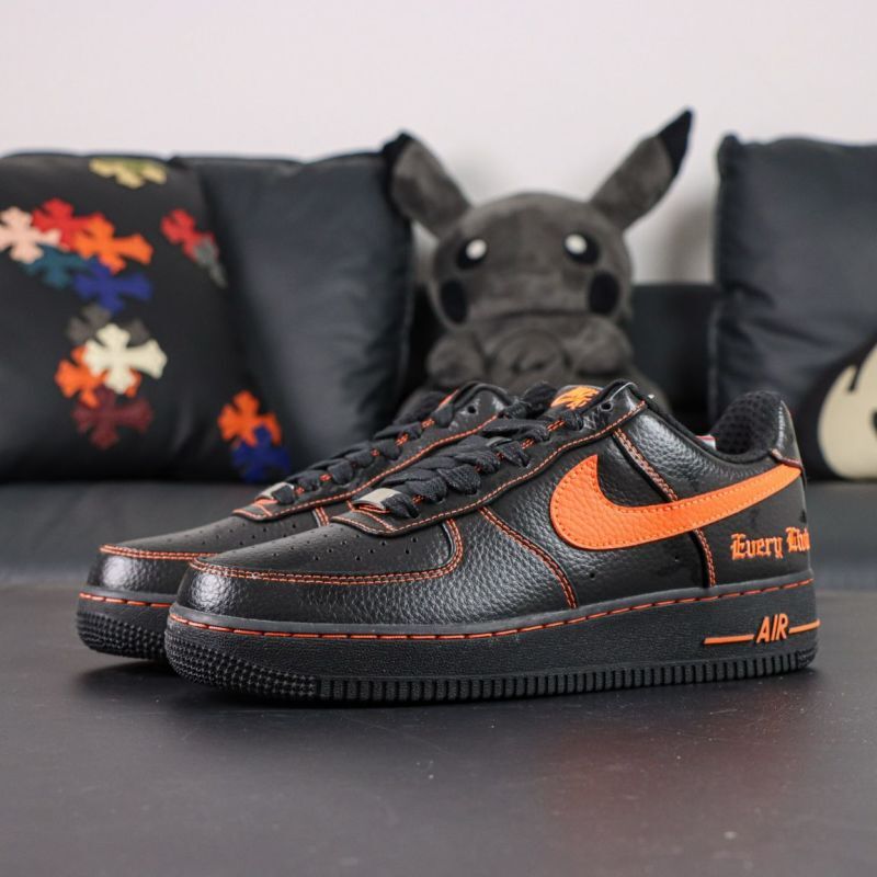 Nike Air Force 1 Low Every Thang Black Orange DD8483-001