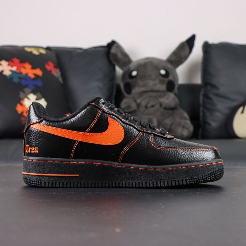 Nike Air Force 1 Low Every Thang Black Orange DD8483-001 - Image 5