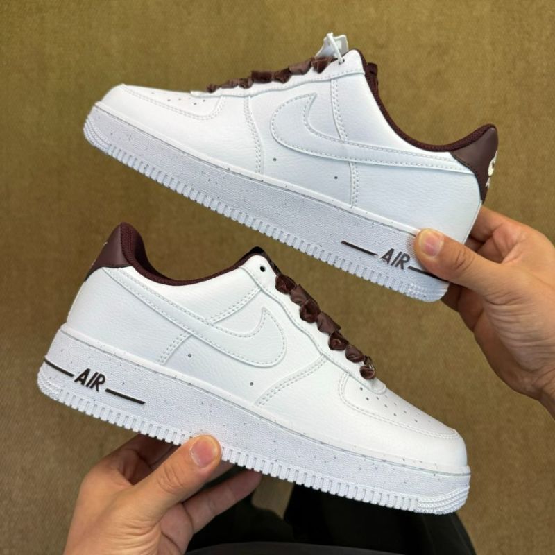 Nike Air Force 1 '07 Next Nature White Dark Beetroot (DN1430-104) - Image 9