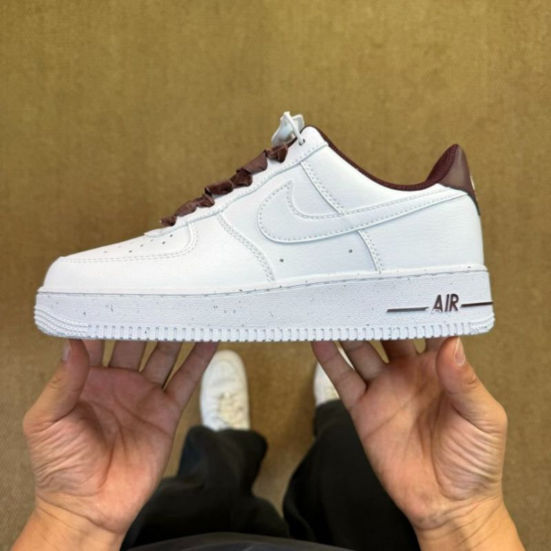 Nike Air Force 1 '07 Next Nature White Dark Beetroot (DN1430-104) - Image 10
